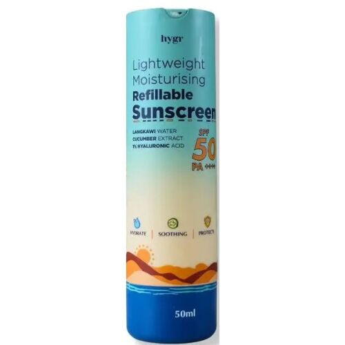 Lightweight Moisturising Refillable Sunscreen