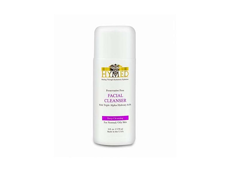 Hymed Facial Cleanser with Triple Alpha Hydroxy Acids, 6 fl oz/178 mL