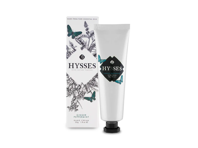 Hysses Hand Cream, Ginger Peppermint, 1.8 oz/50 g