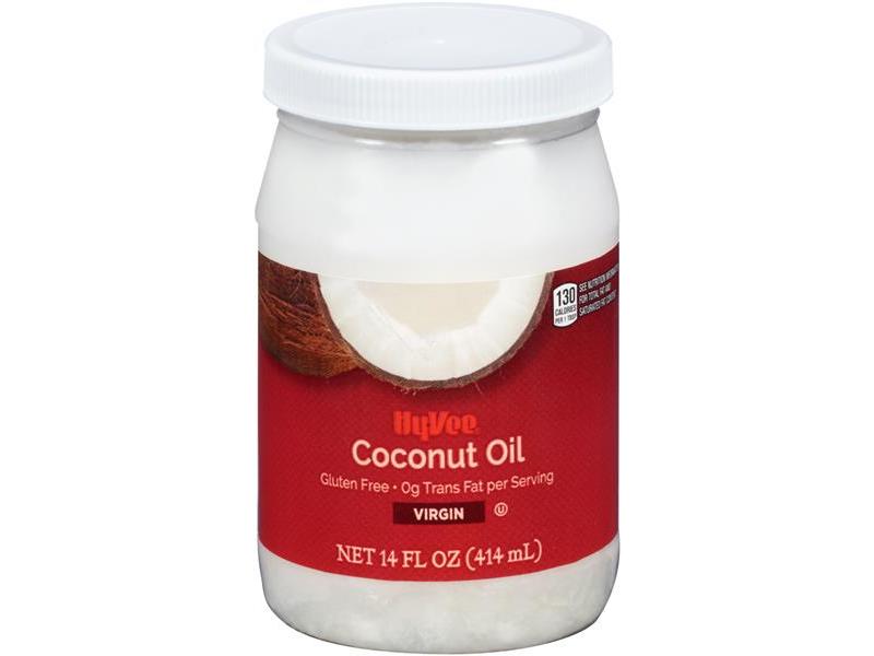 HyVee Virgin Coconut Oil, 14 fl oz