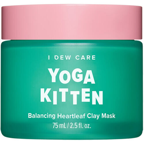 Yoga Kitten Balancing Heartleaf Clay Mask