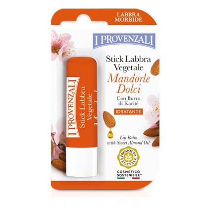 Stick Labbra Vegetale Mandorle Dolci