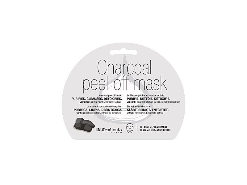 iN.gredients Charcoal Peel Off Mask, 1 Count