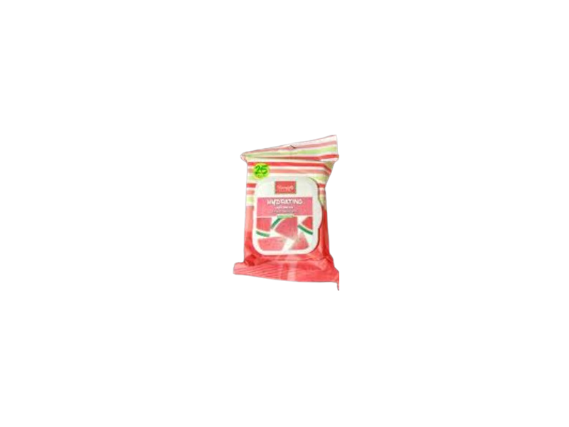 Incredibly Clean Hydrating Facial Cleansing Wipes, Watermelon, 25 Count