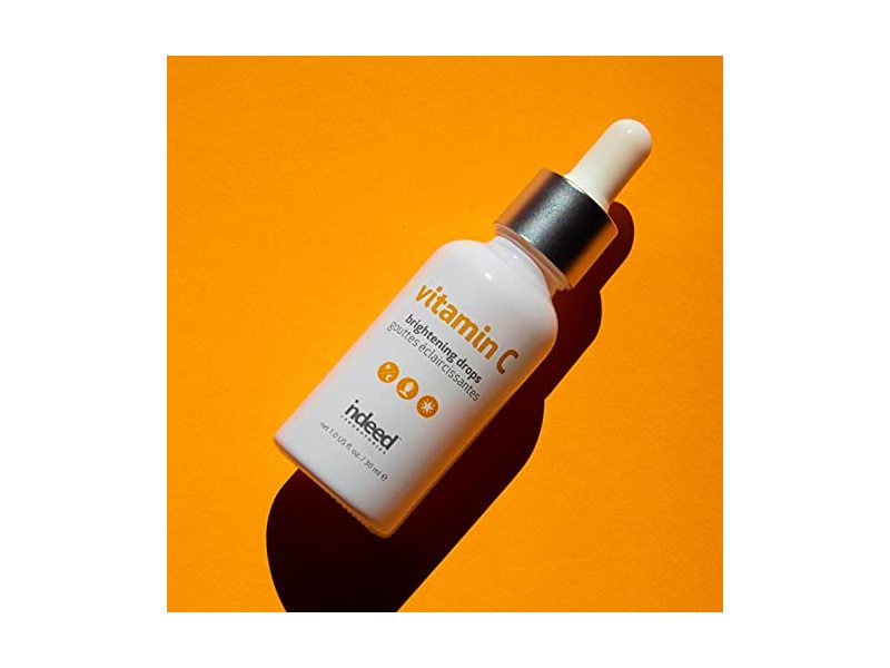 INDEED LABS Vitamin C Brightening Drops, Lightweight Facial Serum 30 mL