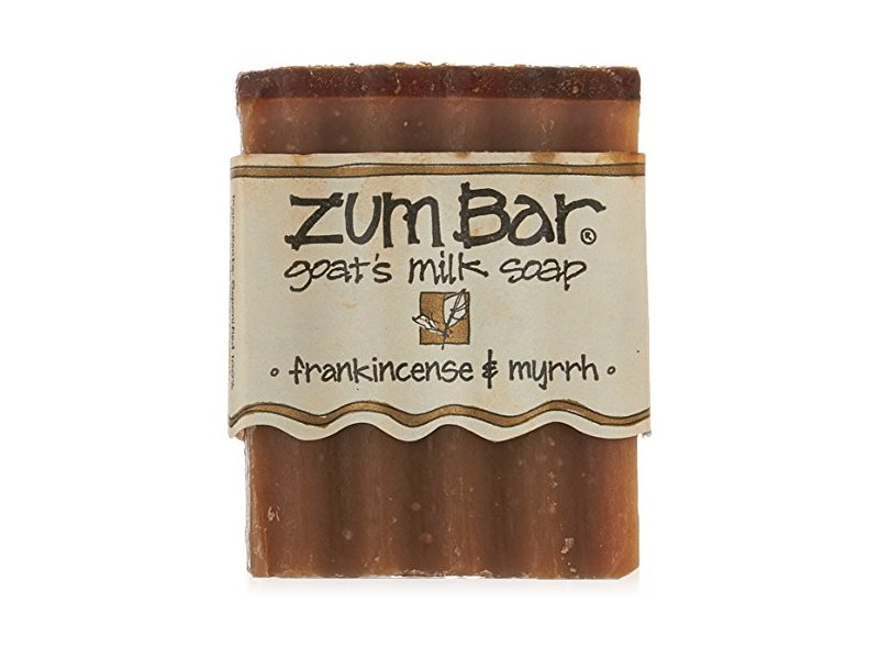 Indigo Wild Zum Bar Goat's Milk Soap, Frankincense & Myrrh, 3 oz