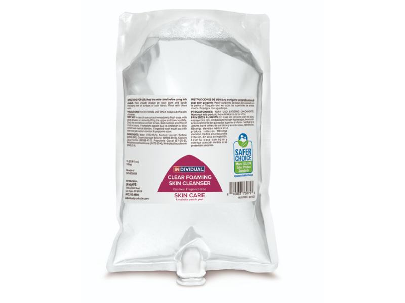 Individual Clear Foaming Skin Cleanser, 33.8 fl oz/1 L