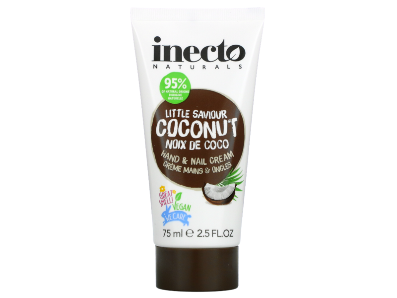 Inecto Naturals Little Saviour Hand & Nail Cream, Coconut, 2.5 fl oz/75 mL