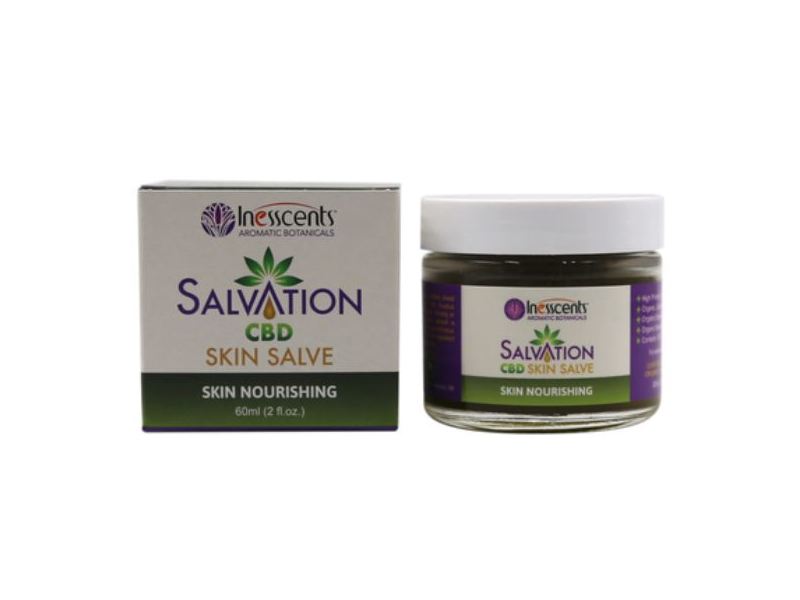Inesscents Aromatic Botanicals Salvation CBD Skin Salve, 2 fl oz