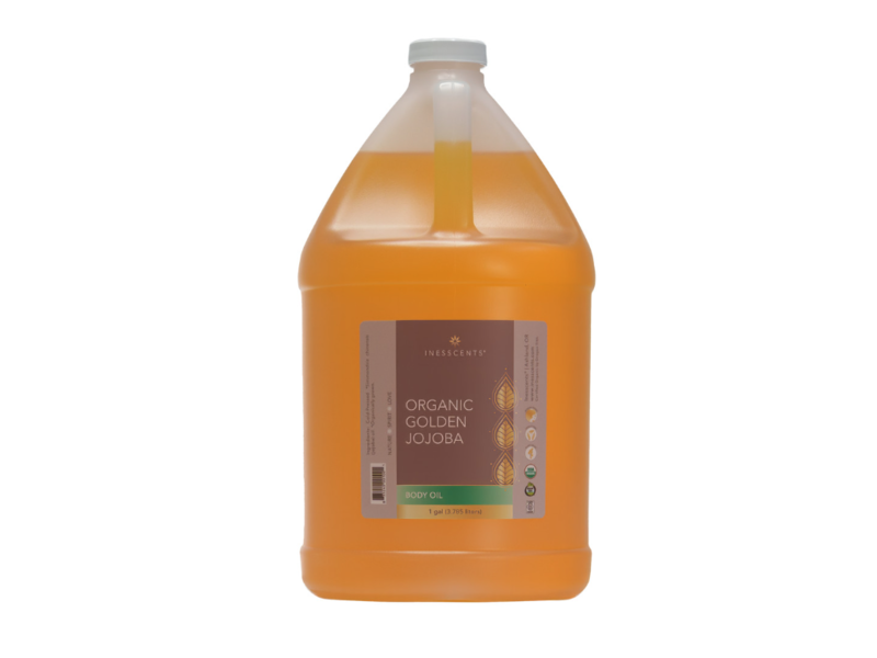 Inesscents Body Oil, Organic Golden Jojoba, 3.785 L