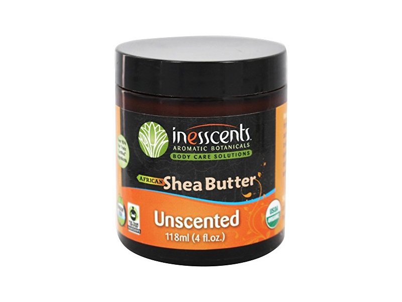 Inesscents Organic Shea Butter, Unscented 4 fl oz/118 ml