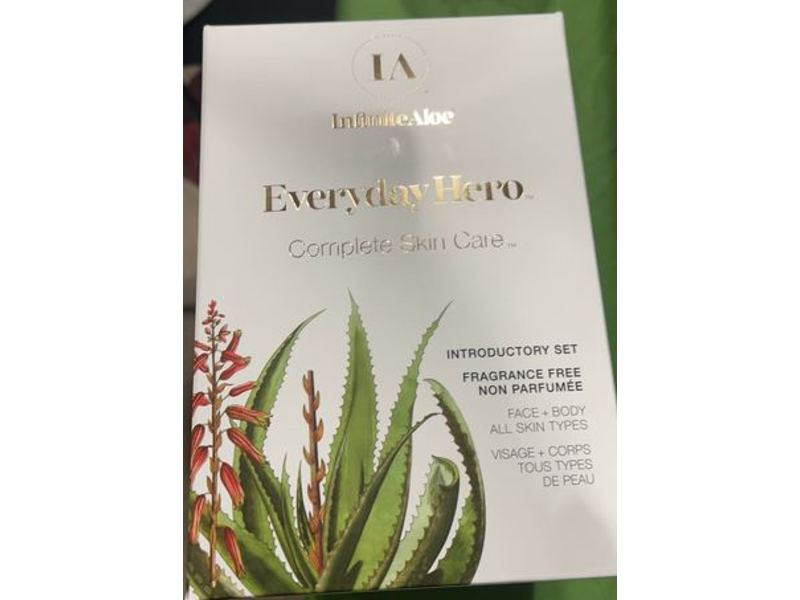 Infinite Aloe Complete Skin Care Set, Fragrance Free