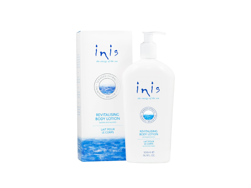 Inis Revitalising Body Lotion, Seaweed Extracts + Shea Butter & Vitamins, 16.9 fl oz/500 mL