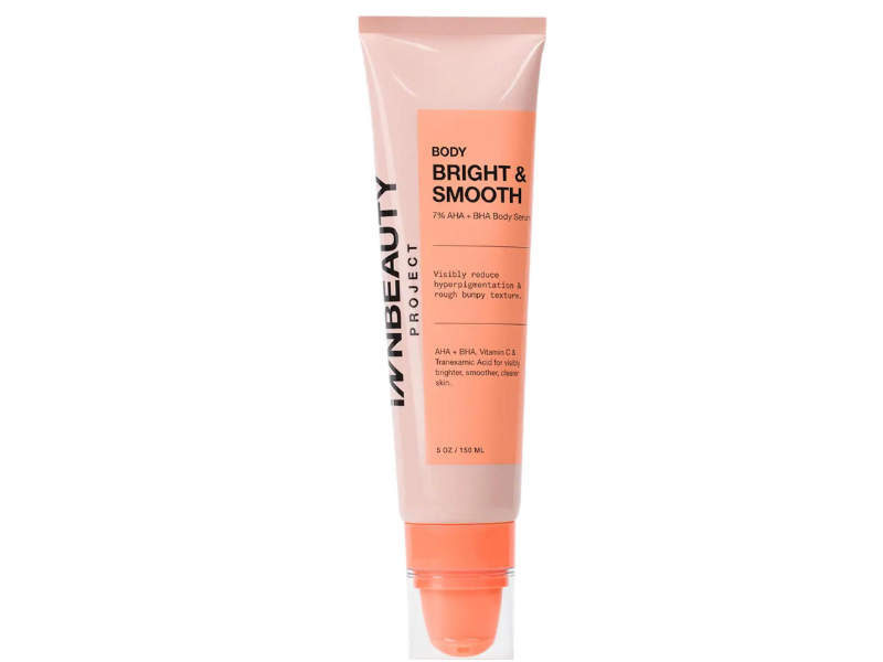 Innbeauty Project Bright & Smooth Body Serum, 7% Aha + Bha, 5 oz/150 mL