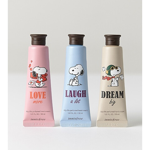 Snoopy Jeju Life Perfumed Hand Cream