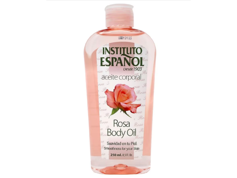 Instituto Espanol Aceite corporal Body Oil, Rose, 8.5 fl oz/ 250 mL