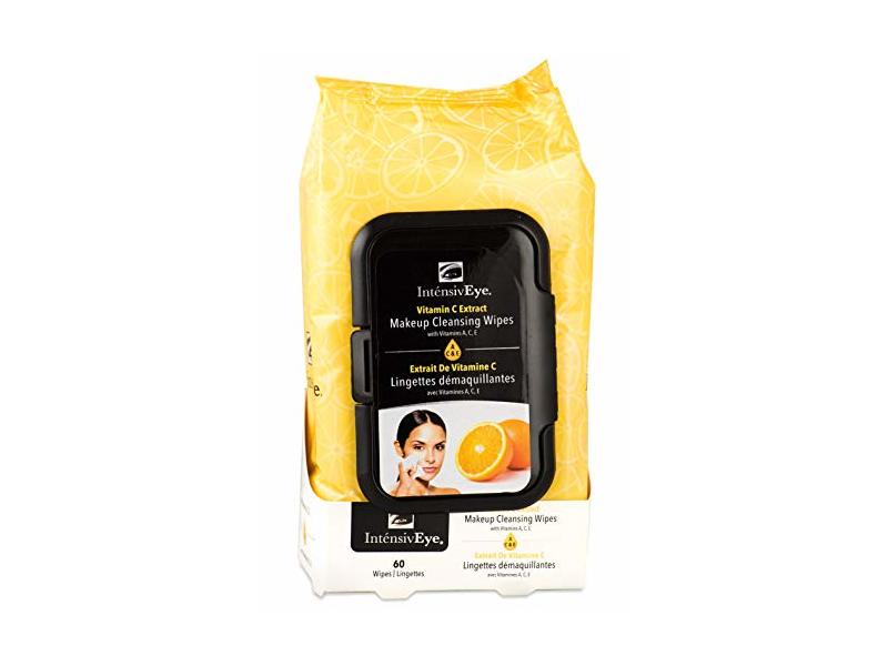 Intensiveye Makeup Cleansing Wipes, Vitamin C Extract, 60 Counts