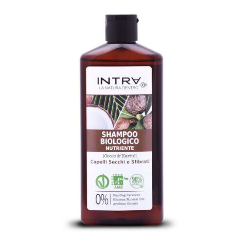 Coconut & Shea Butter Organic Nourishing Shampoo