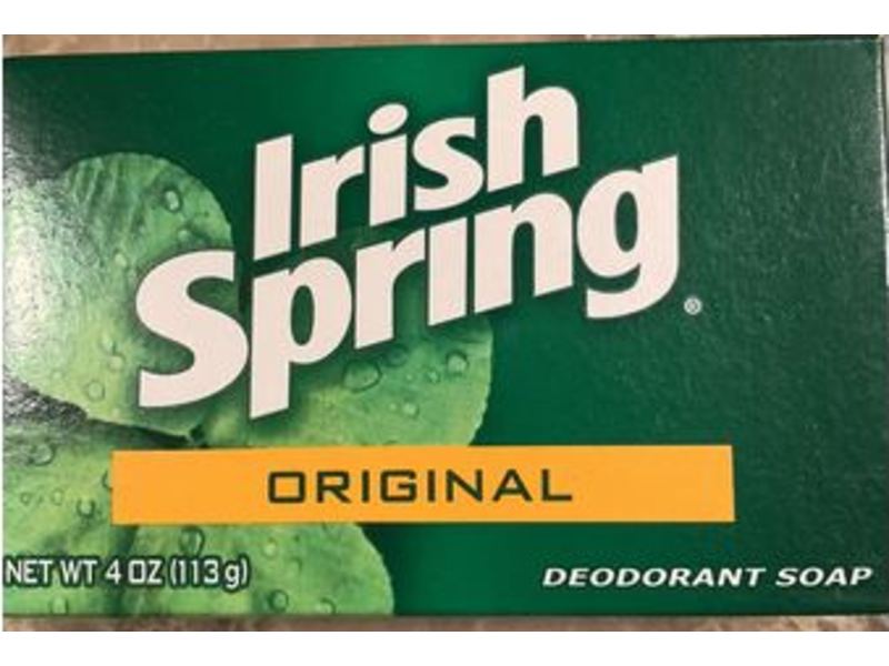 Irish Spring Deodorant Soap Original, 4 oz/113 g