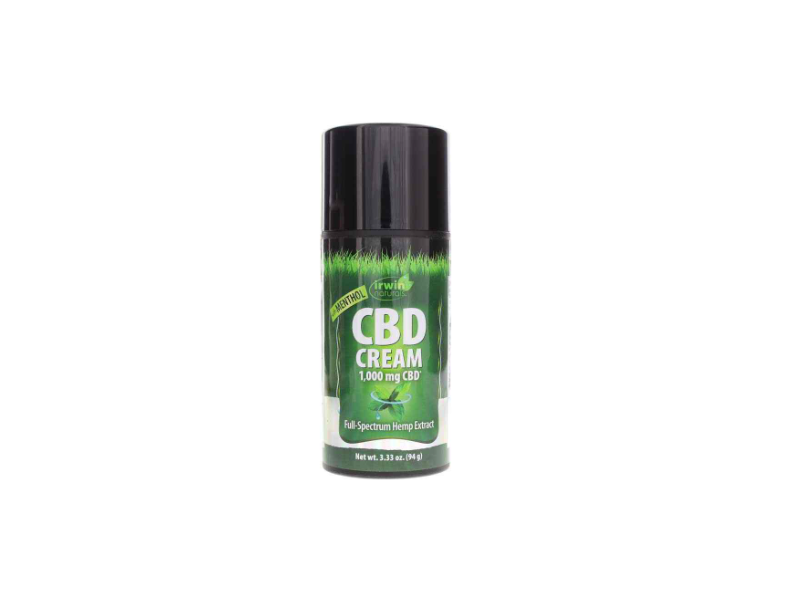 Irwin Naturals CBD Gel, Menthol, 3.33 oz/94 g