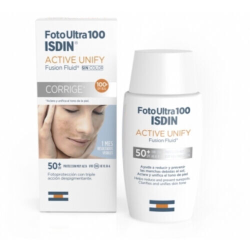 Foto Ultra 100 Isdin Active Unify Fusion Fluid SPF 50+