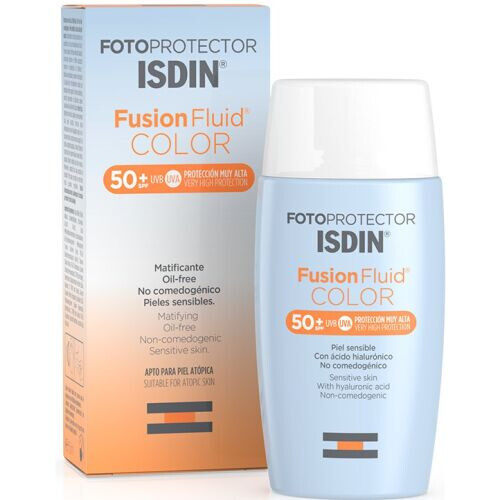 Fotoprotector Isdin Fusion Fluid Color SPF 50+