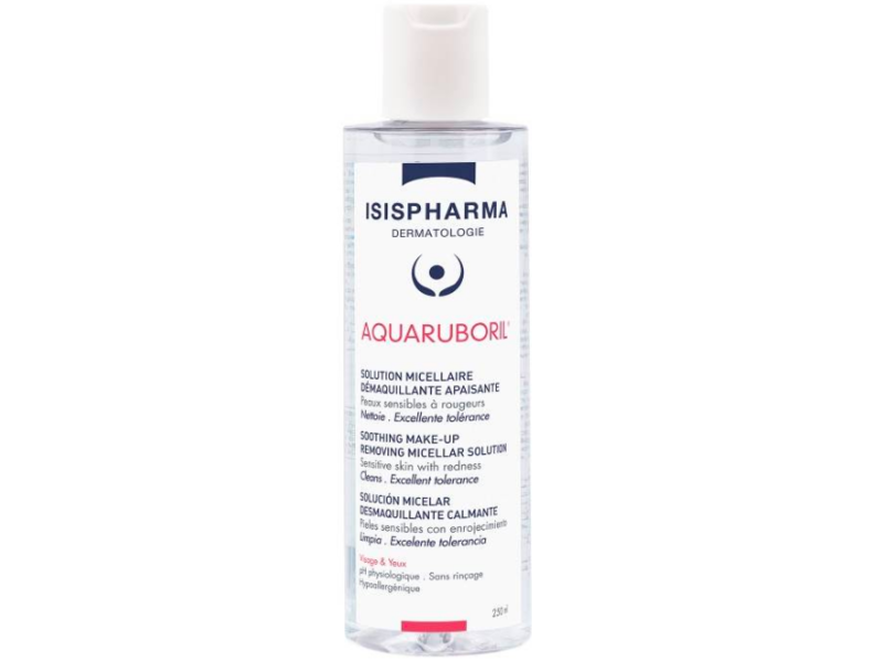 Isis Pharma Aquaruboril Soothing Make-Up Remover Micellar Solution, 200 ml