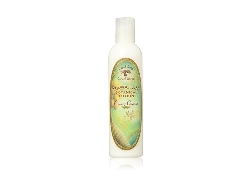 Island Soap & Candle Works Lotion, Creamy Coconut, 8.5 Ounce