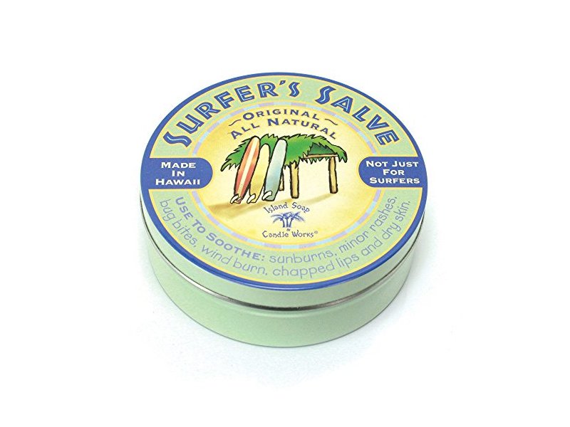 Island Soap & Candle Works Surfer's Salve, Original, 4 oz