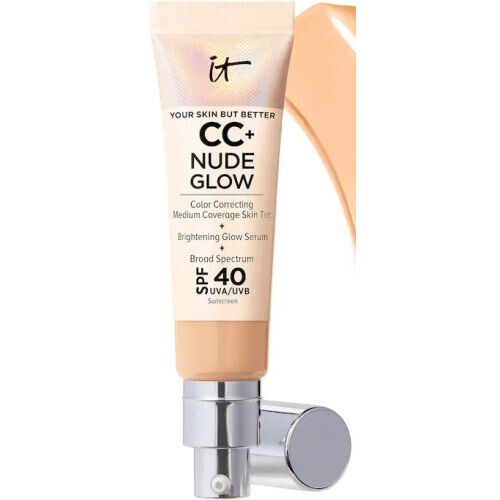 CC+ Nude Glow Lightweight Foundation + Glow Serum With SPF 40 And Niacinamide