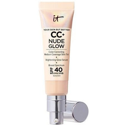 CC+ Nude Glow Lightweight Foundation + Glow Serum With SPF 40