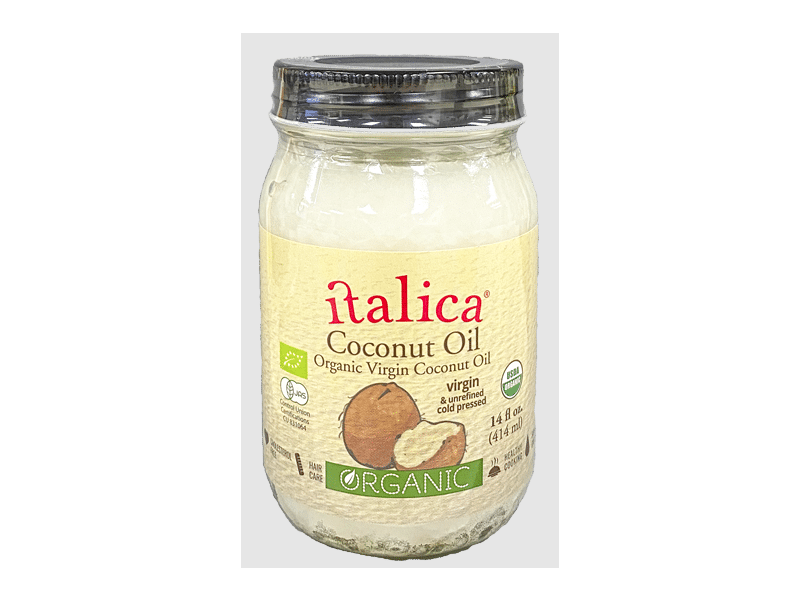 Italica Organic Virgin Coconut Oil, 14 fl oz/414 mL