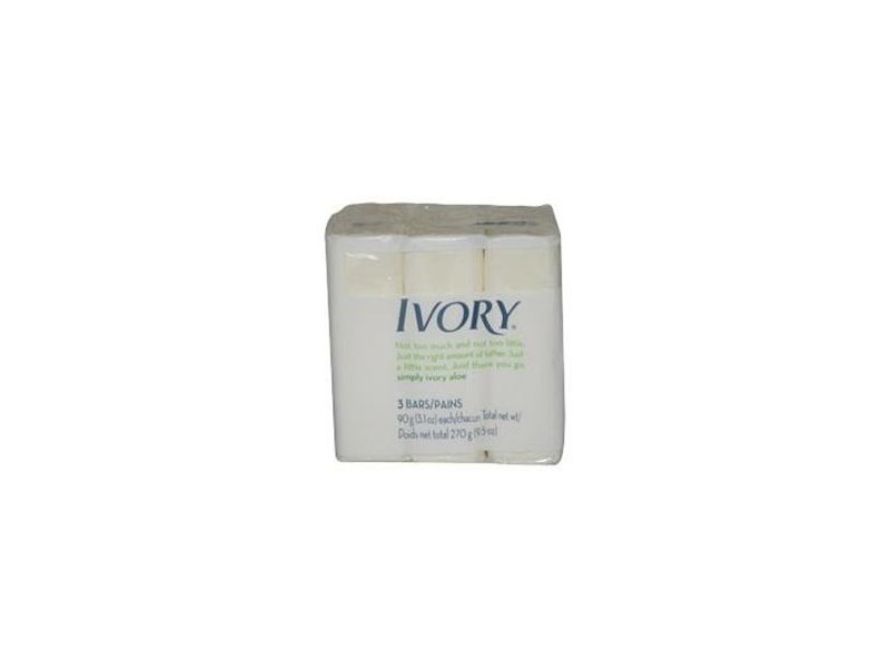 Ivory Bar, Aloe, 3.1 oz (Pack of 24)