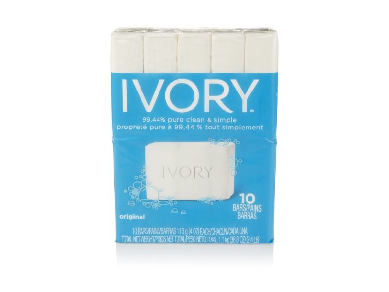 Ivory Bar, Original Scent, 10 Count
