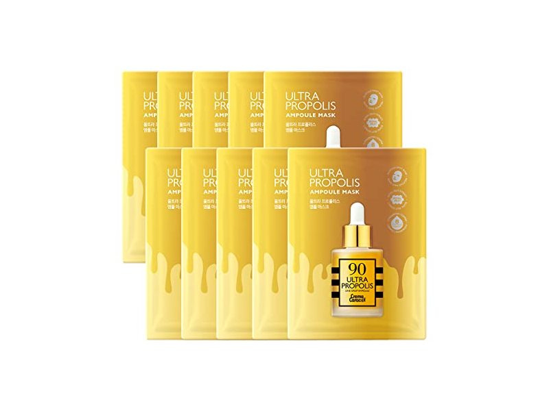 Jaminkyung Ultra Propolis Ampoule Serum Facial Mask 0.70oz, 20g