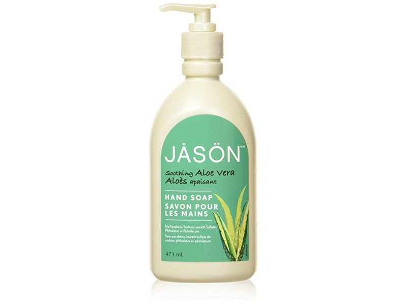 Jason Pure Natural Hand Soap, Soothing Aloe Vera, 16 ounce