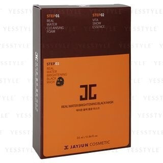Real Water Brightening Black Mask