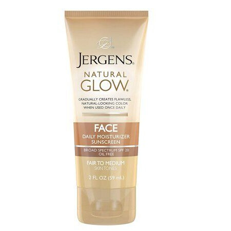 Natural Glow Face Daily Moisturizer With Sunscreen Broad Spectrum SPF 20