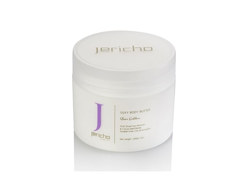 Jericho Silky Body Butter Sheer Goddess, Dead Sea Minerals & Coco Seed, 7 oz/200 g