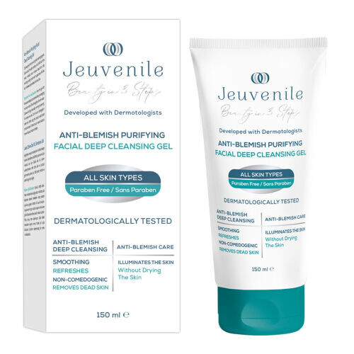 Anti-Blemish & Anti Dark Spot Purifying Facial Deep Cleansing Gel