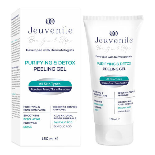 Renewing & Purifying %100 Natural Fossil Mineral Peeling Gel