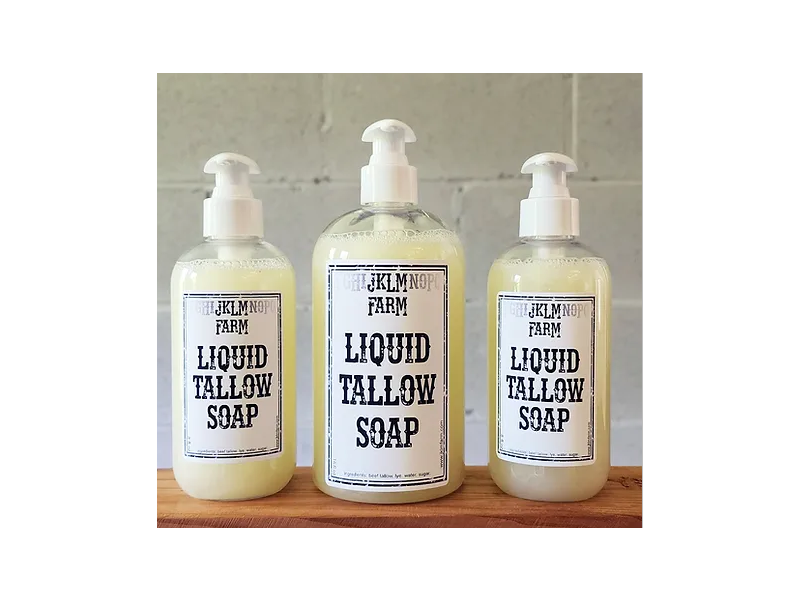 JKLM Liquid Tallow Soap, 8 oz