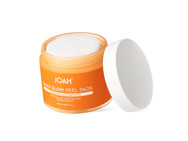 Joah Daily Glow Peel Pads, 3.04 oz, 50 Count