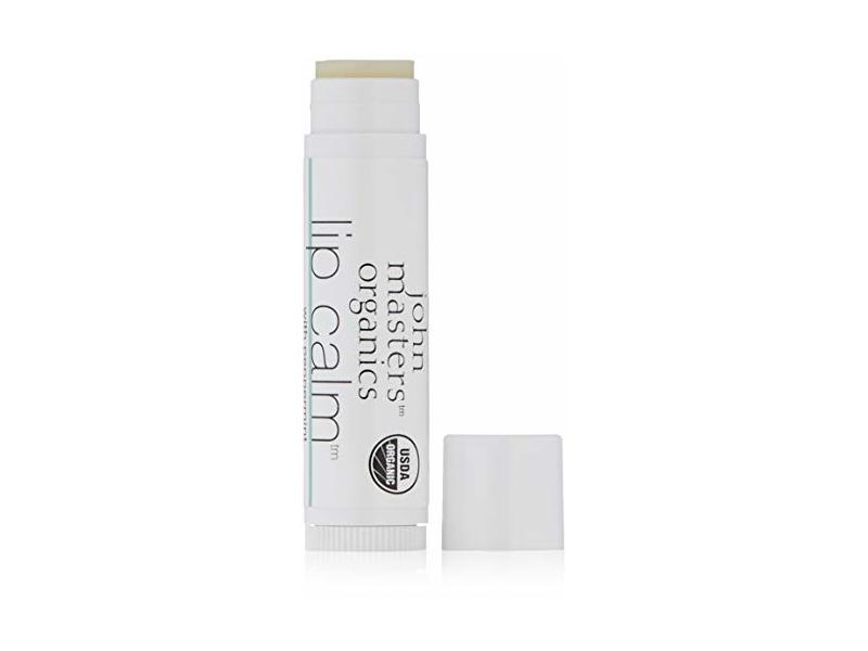 John Masters Organics Lip Calm, Peppermint, 0.15 oz/4 g