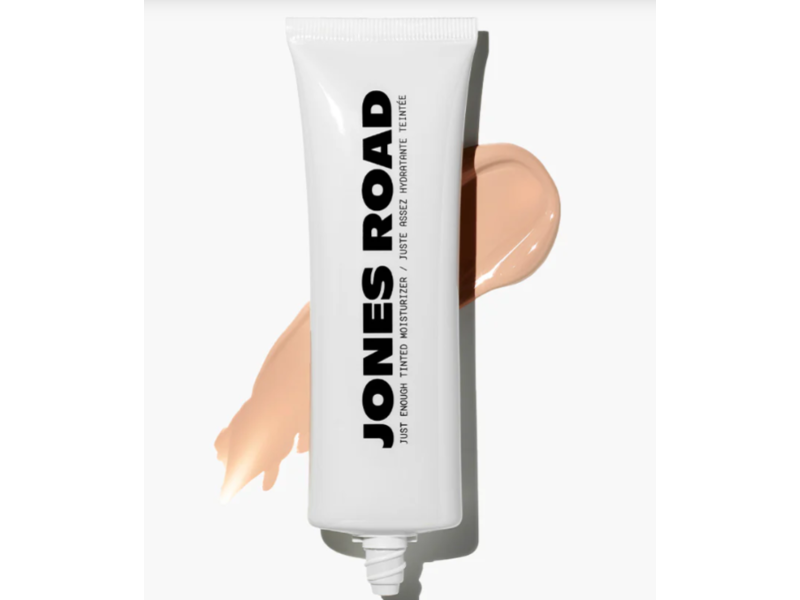 Jones Road Just Enough Tinted Moisturizer, Porcelain, 1.69 fl oz/50 mL