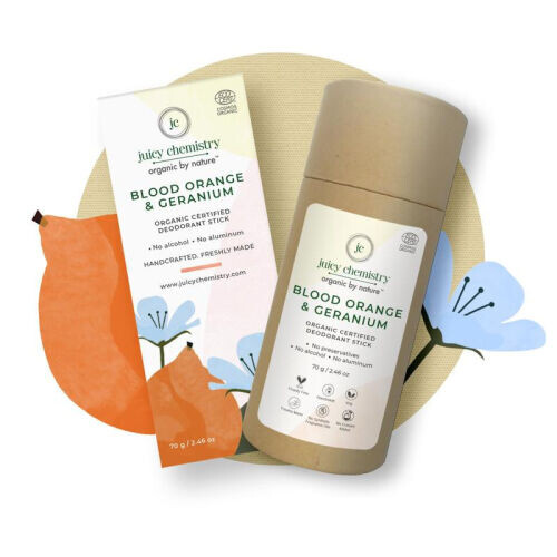 Blood Orange & Geranium Deodorant Stick