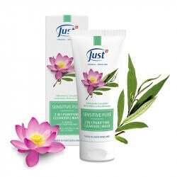 Sensitive Pure 2 In 1 Purifying Cleanser And Mask