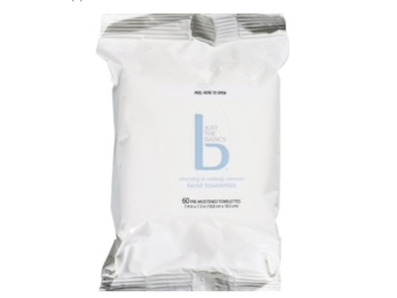 Just The Basics Pre Moistened Facial Towelettes