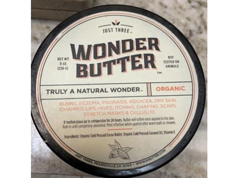 Just Three Wonder Butter, 8 oz