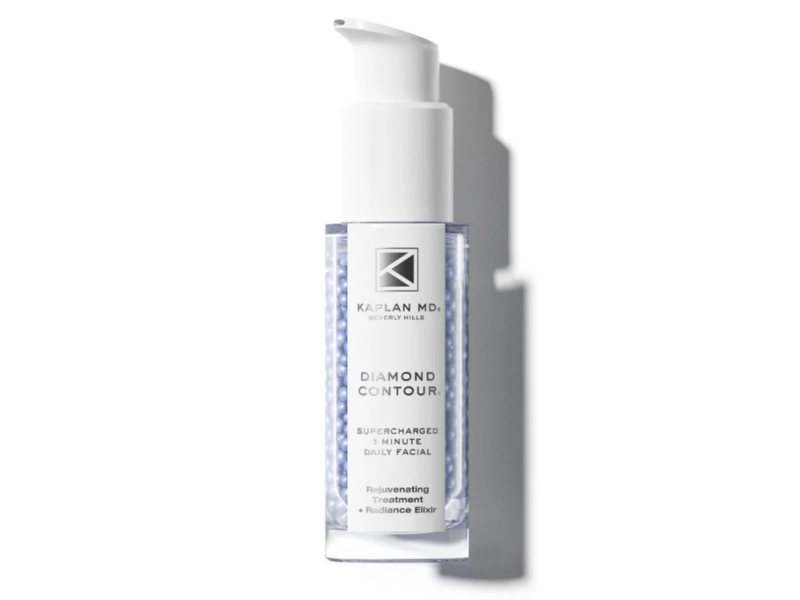 Kaplan MD Beverly Hills Supercharged 1 Minute Daily Facial Rejuvenating Treatment + Radiance Elixir, Diamond Contour, 1.35 fl oz/40 mL